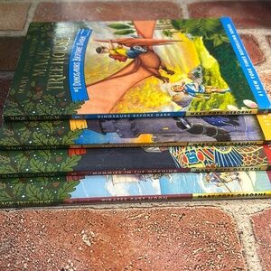 Magic Tree House 4 Books 1, 2, 3 & 4
